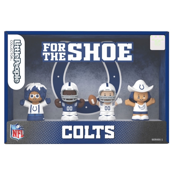 Fisher Price Little People NFL Colts For the Shoe - Picture 4 of 4